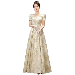 晚礼服女宴会高端艺考仙气18岁成人礼高中生高级感在逃公主连衣裙