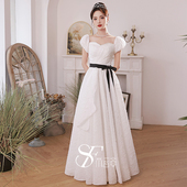 成人礼晚礼服女2026新款 宴会高端轻奢超仙18岁高中生连衣裙高级感