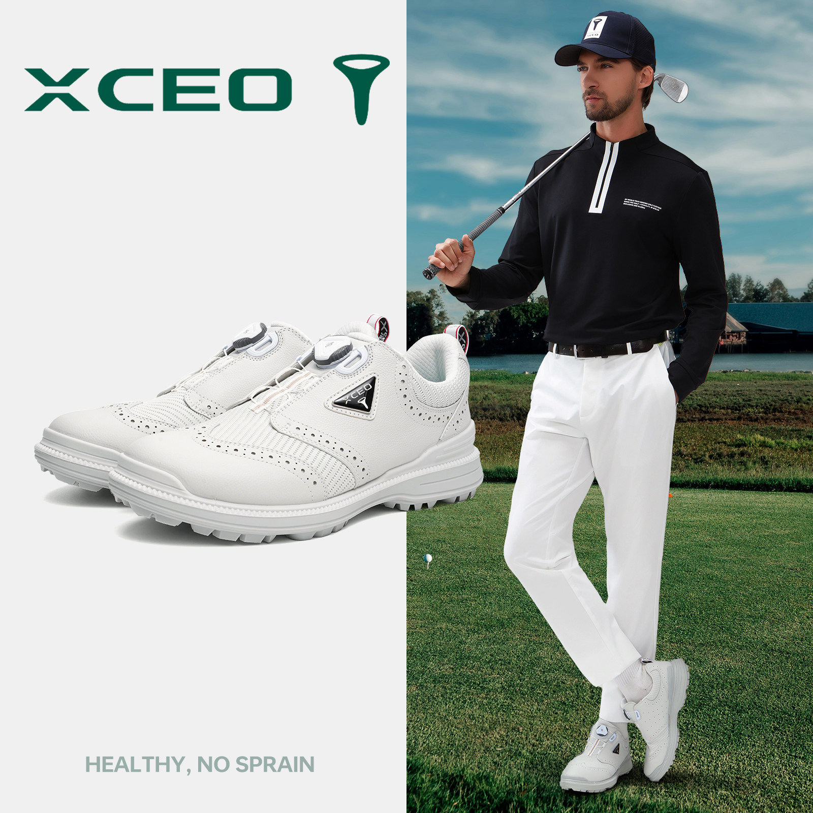XCEO芯鹰专业级别男女高尔夫球鞋