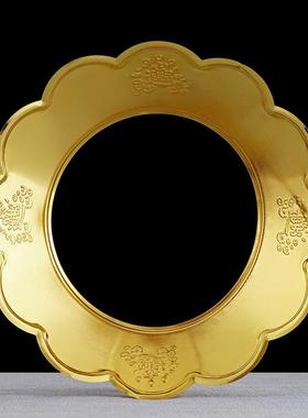 圆工艺双线条加型香炉围 合通金香托 炉灰围厚厂价513.052直供