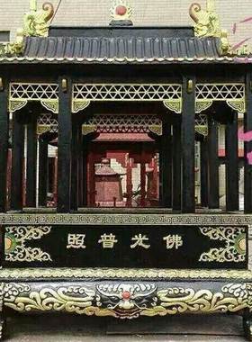 寺庙堂大型香炉柱纯铜生香炉祠铁户外长方香炉寺院陵园铸铁八龙香