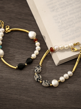 ACEVITA法式时尚天然珍珠手链