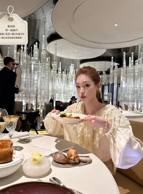 SourceWithU 雾凇蕾丝 3层蕾丝拼接系带衬衫重工连衣裙氛围感短裤