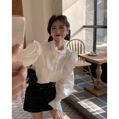 SourceWithU衬衫小众设计感上衣