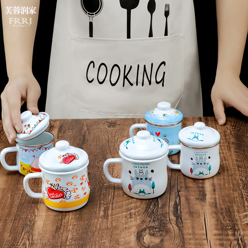 瑕疵品马克杯搪瓷创意