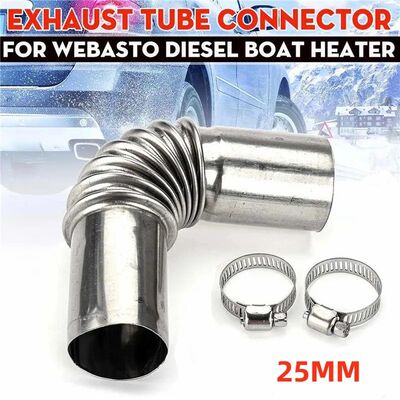 25mm Elbow Pipe Air Diesel Parking Heater Exhaust Pipe Conne
