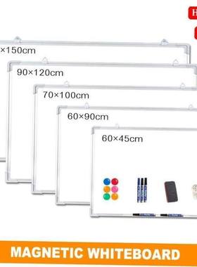 Magnetic whiteboard Office/home teaching White Board Double