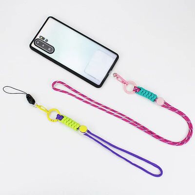 Adjustable Short Strap Lanyard Mobile Phone Lanyard Phone Ch