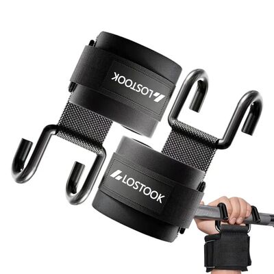 1/2pcs pull-up assist hook fitness wrist strap-perfect for w