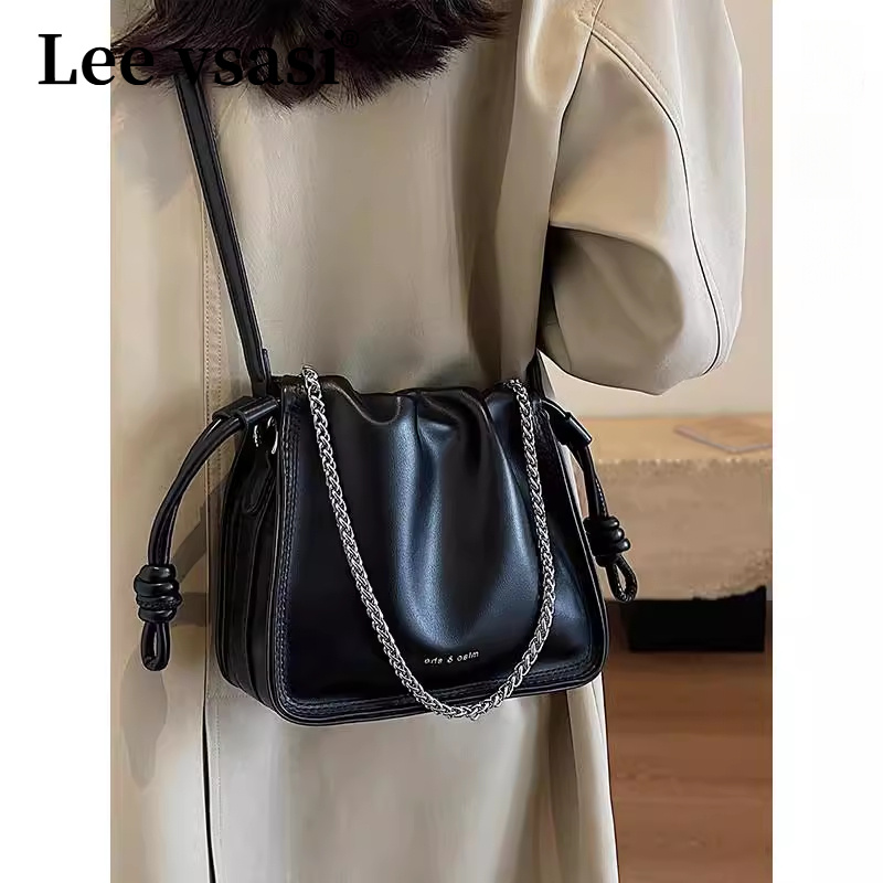 Lee vsasi水桶包包女2025超火新款高端大气高级感轻奢小众设计
