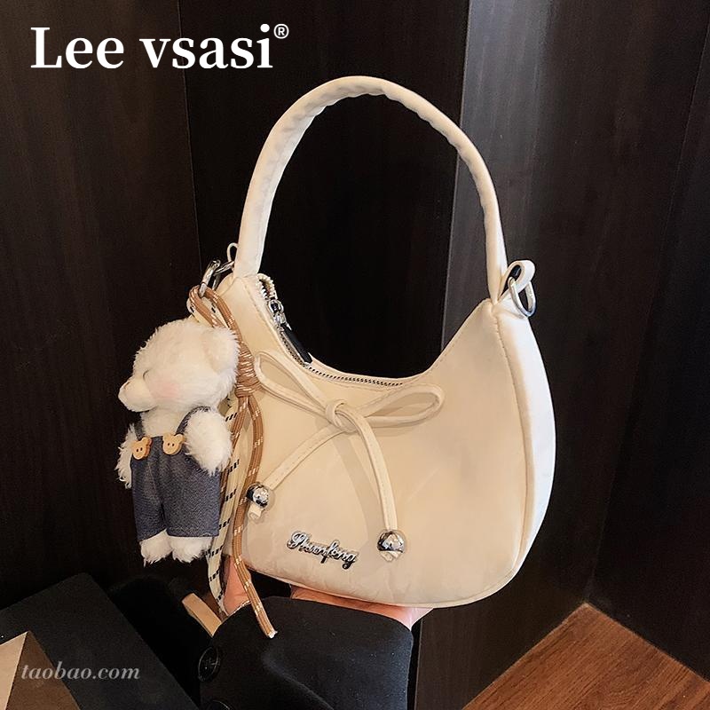 Lee vsasi独特小众设计包包女2025新款夏季百搭斜挎包精致手提包