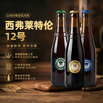 进口啤酒精酿世涛W12天花板级