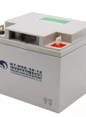 赛特BT-HSE-38-12免维护铅酸蓄电池12V38Ah/10HR消防UPS用电池