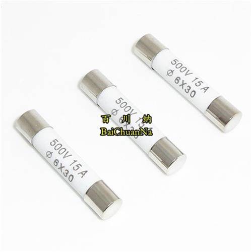 +RO58a熔断 R058陶瓷保险丝器管 500V 0.5A 1A 2A Q3A4A 6X30mm