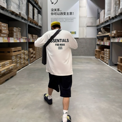 ESSENTIALS小众潮牌长袖T恤男