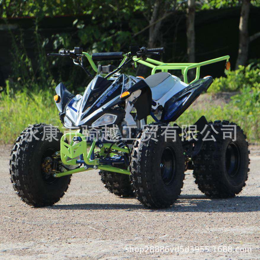 ATV沙滩车四轮越野摩托车小火星卡丁车125cc燃油摩托车漂移雪地车