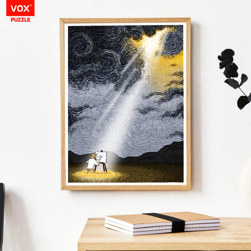 减压解闷拼图VOX哑光高咬合梵高