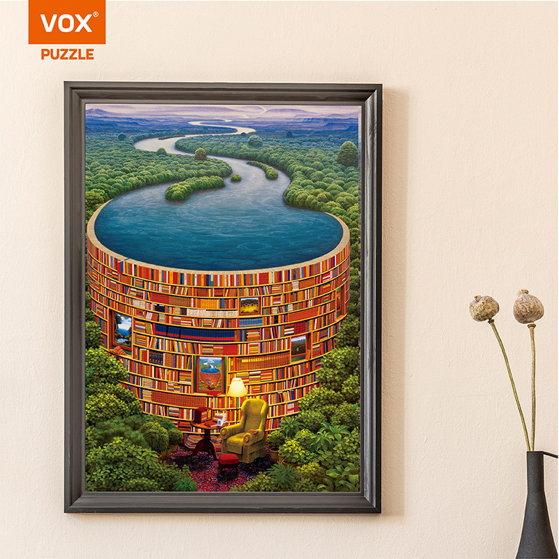 福思vox1000片高级解闷书海拼图