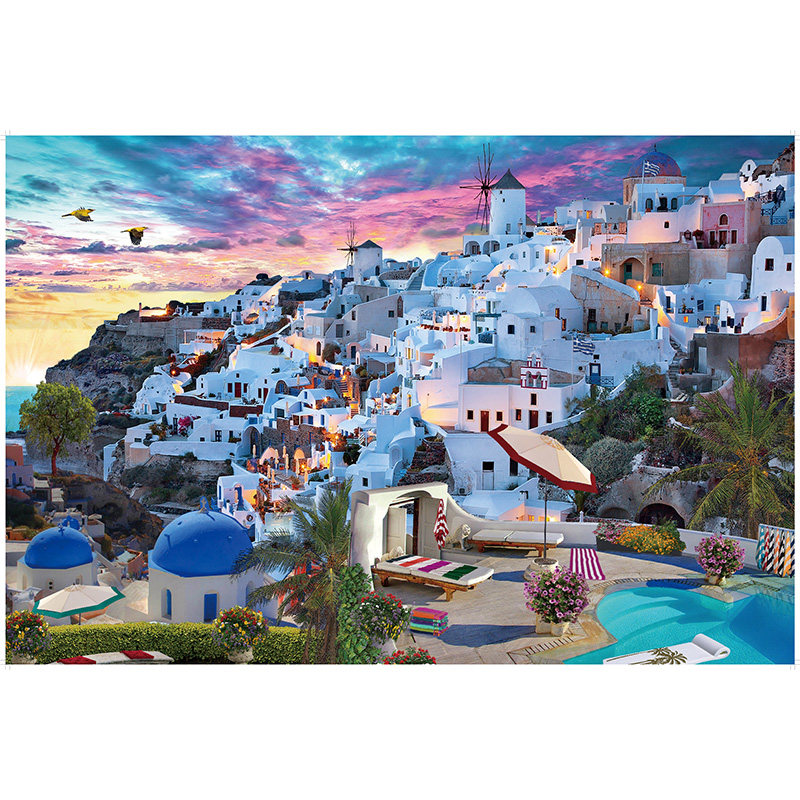 爱琴海福思vox解闷圣托里尼拼图