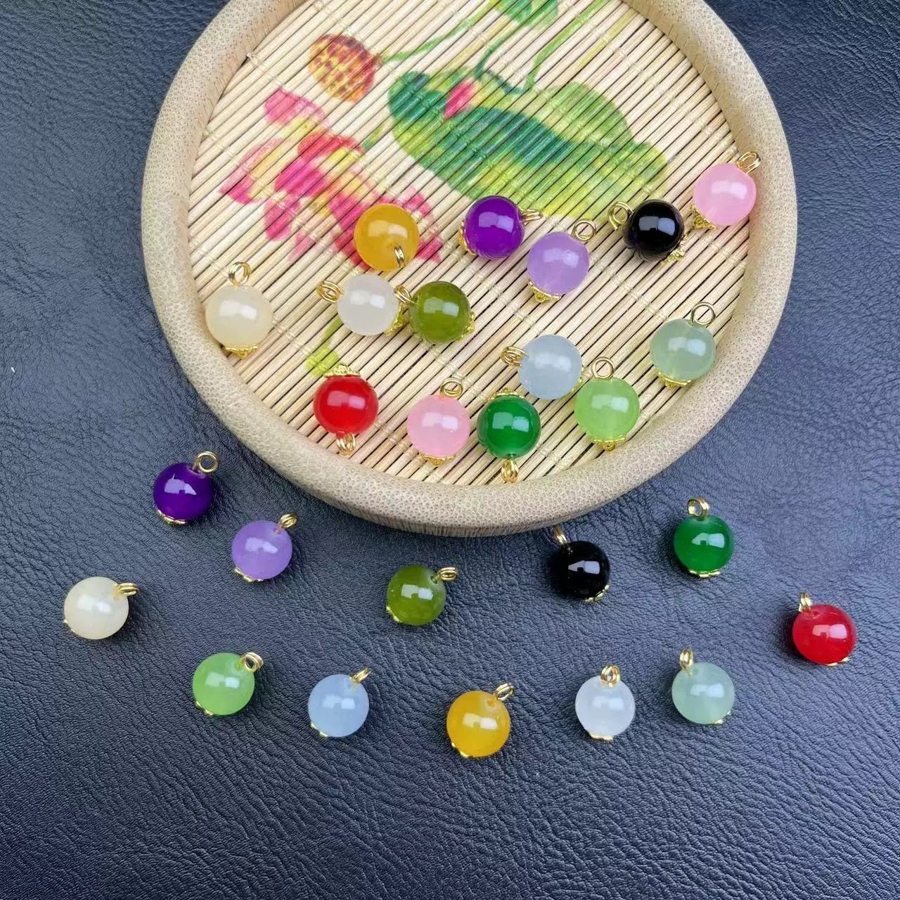 彩色仿玉石圆形珠子小纽扣衣领口旗袍唐装汉服雪纺衫针织开衫扣子,饰品/流行首饰/时尚饰品新,扣,淘宝优惠券,粉丝福利购,淘宝优惠卷