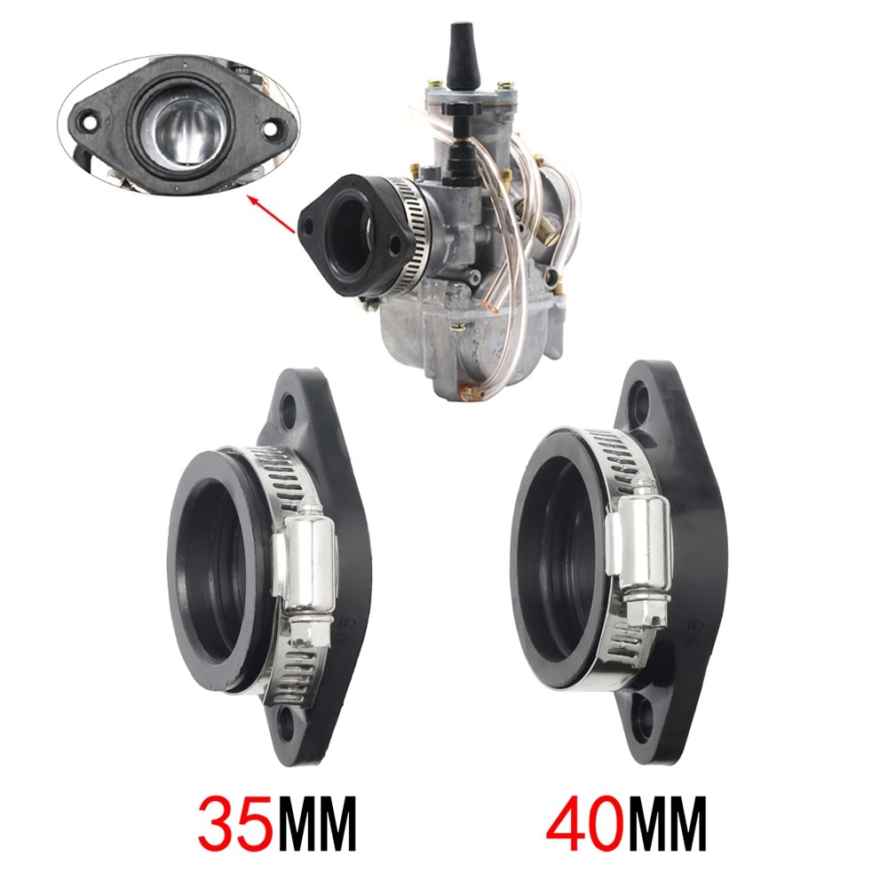 越野摩托车尼比空滤接口PWK28/30化油器内径歧管华洋波速尔接口