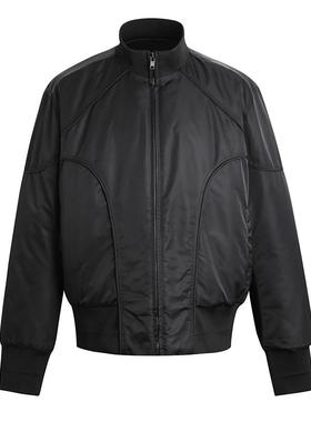 GOSNACE/GOS 黑武士立领秋冬保暖夹克棉服廓形设计cleanfit外套