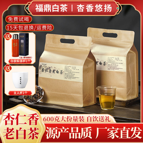 福鼎白茶高山老寿眉免费试喝