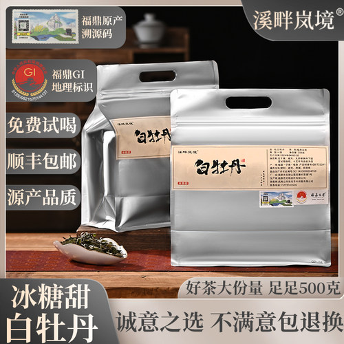2025年高山白牡丹春茶叶