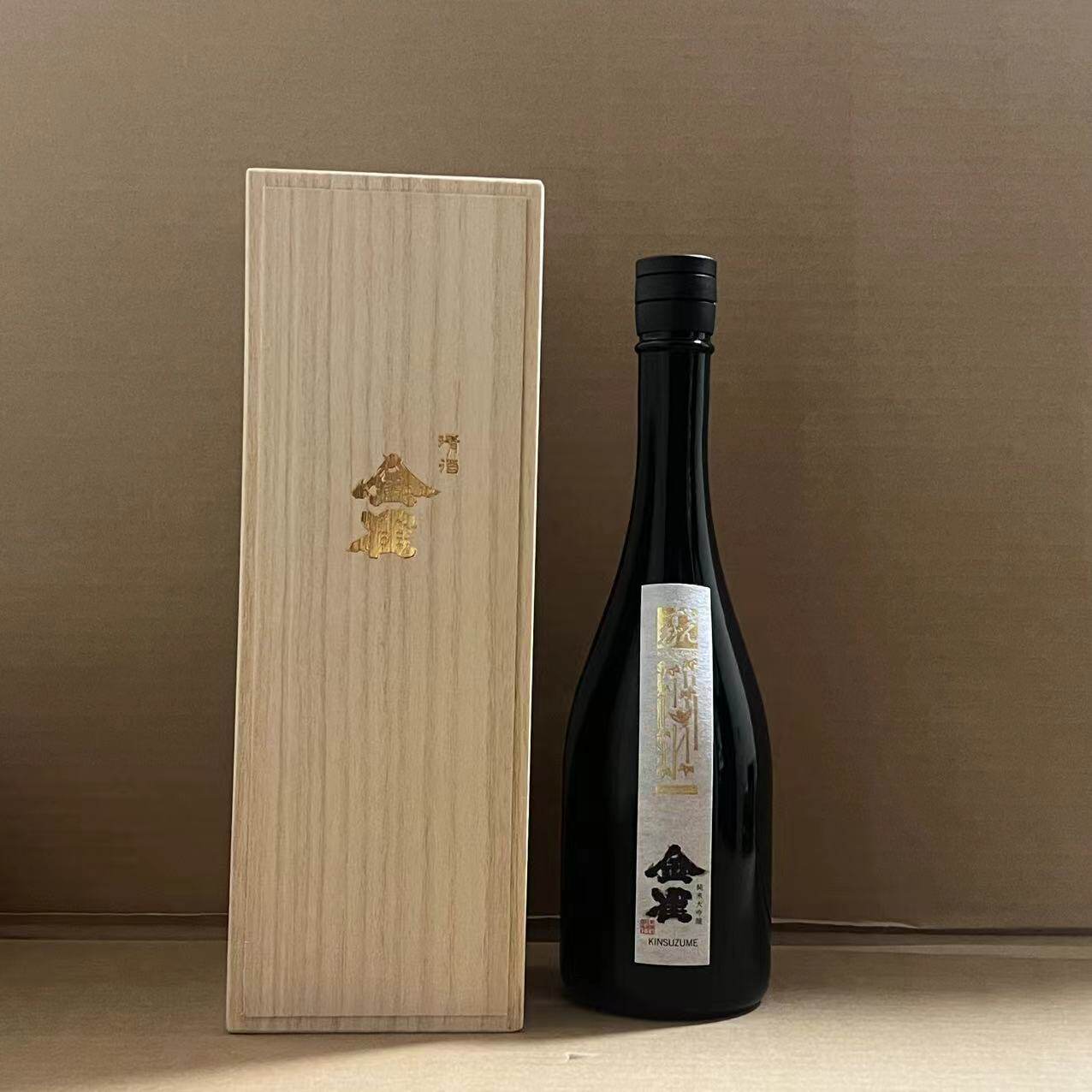 日本清酒 白金金雀纯米大吟酿 堀江酒造木盒装 720ml