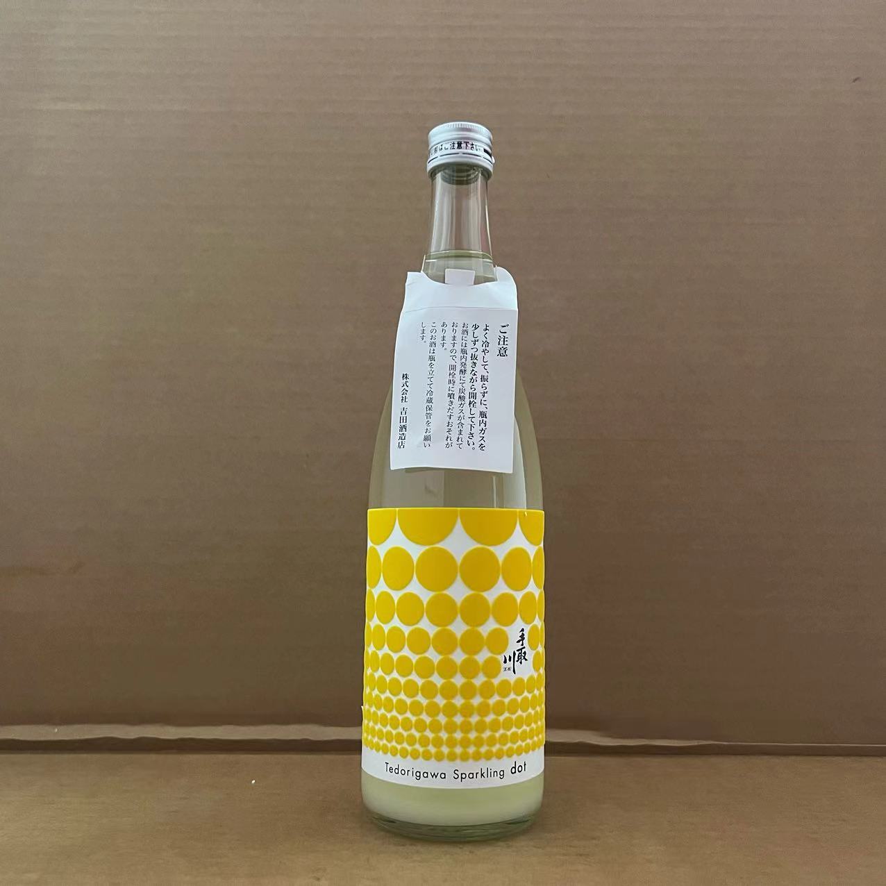 日本清酒 手取川 Sparking dot山废生浊原酒瓶装 720ml