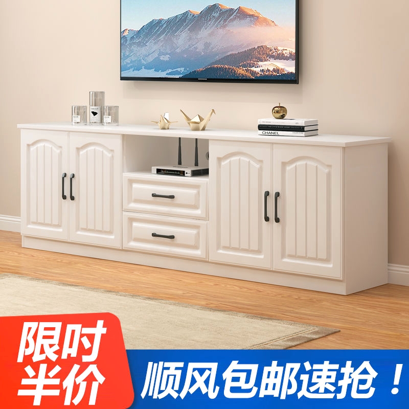 实木电视柜简约现代小户型家用客厅卧室电视机柜松木落地柜储物柜