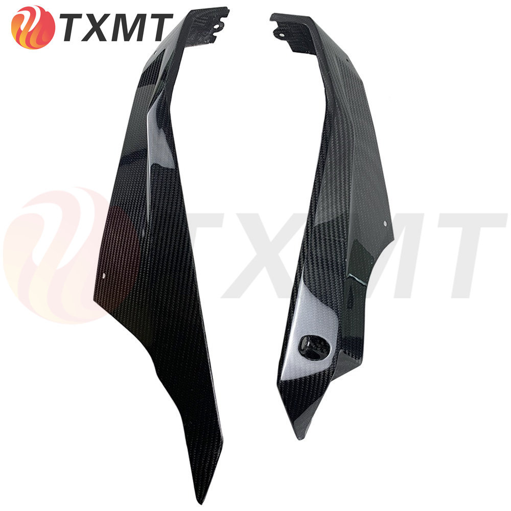 适用kawasaki忍者NINJA400摩托车改装外壳下导流罩底板护罩18-19