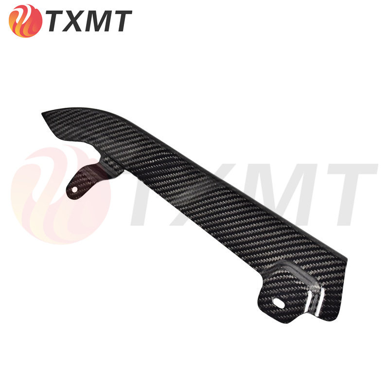 适用摩托车配件凯旋 Speed Twin Thruxton 20+ 改装碳纤维链条盖