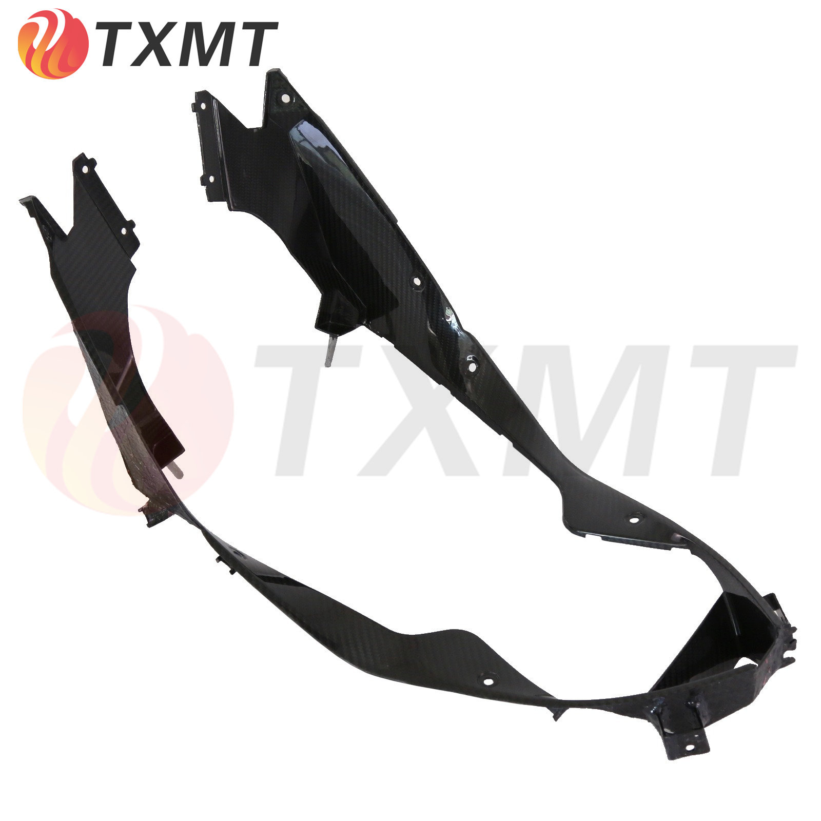 适用bmw 宝马 S1000RR 双R改装碳纤维水箱连接板 水箱保护板配件