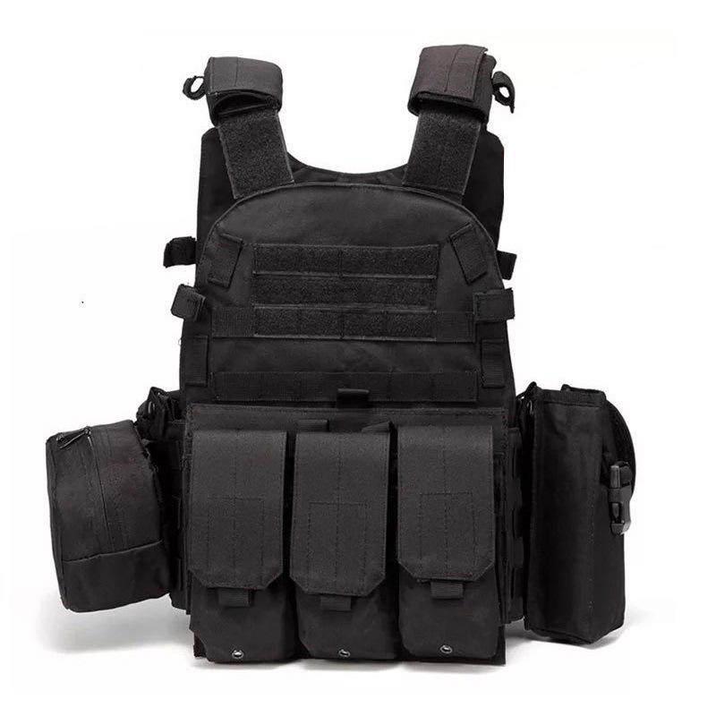 NIJ IV级户外战术多功能拓展实战演习便携组合背心 III级防弹背心