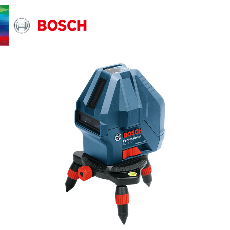 博世（BOSCH）GLL 3-15 X 激光水平仪标线仪 3线木工测量工具