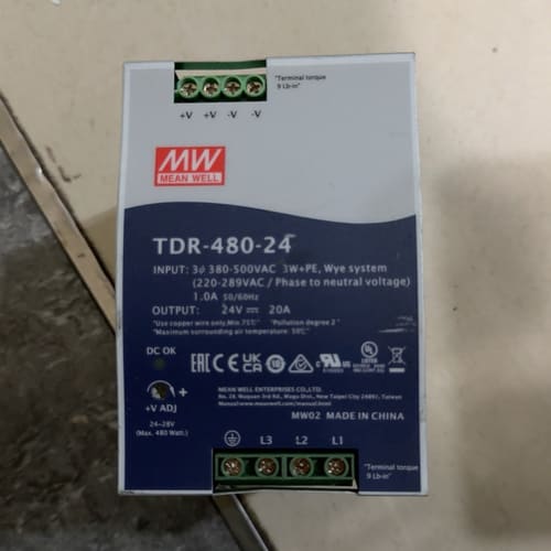 议价TDR-480-24开关电源 24V 20A 480W可维修