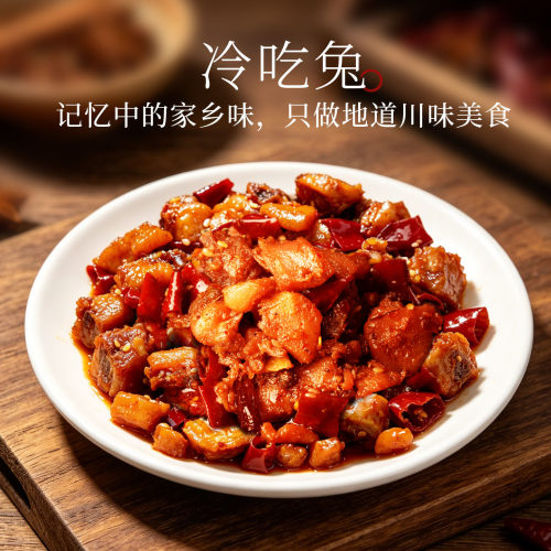 三生川冷吃兔即食小零食