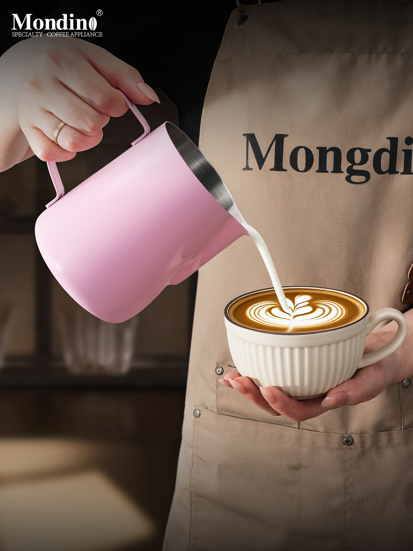 拉花缸不锈钢拉花杯咖啡打奶泡杯尖嘴打奶缸拉花神器带刻度奶泡壶