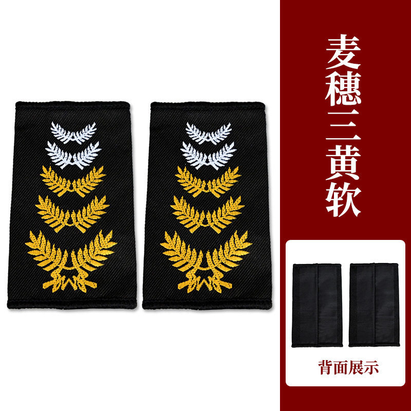 保安工作服标识配件胸标胸号软硬简章秩序维护新式保安标识装饰