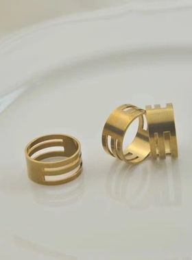 戒指圈指环开口闭口工具手工制作指环diy饰品配件