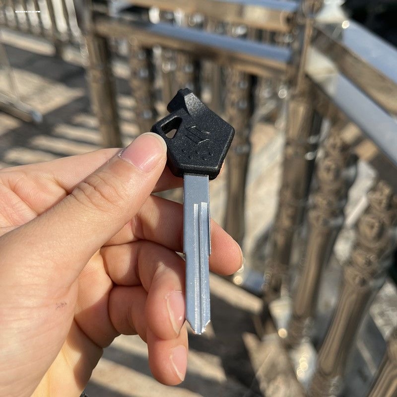 VM100锁匙柄适用豪爵HJ100T-5/5C/6/6A/VN100 摩托车电门锁钥匙胚