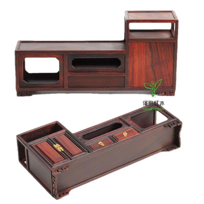 红酸枝质复古仿明清家具微缩模型电视柜微型家具工艺品摆件厂家