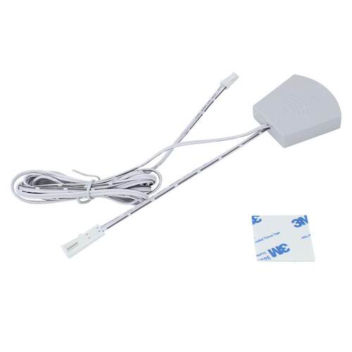 12v24v微波雷达感应开关免开孔隔板橱柜灯触摸手扫人体感应器智能