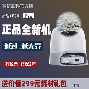 石头P20Pro扫地机器人自清洁扫拖洗一体强越障不缠毛发海外版