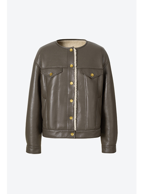 【商场同款】诗凡黎美拉德短外套2024春新款甜酷上衣女3EC210581