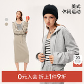 入会1件9折 0元 诗凡黎卫衣女SE8100271伊芙丽outlets店