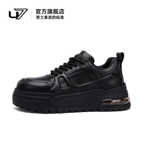 u7休闲板鞋头层牛皮时尚百搭潮鞋
