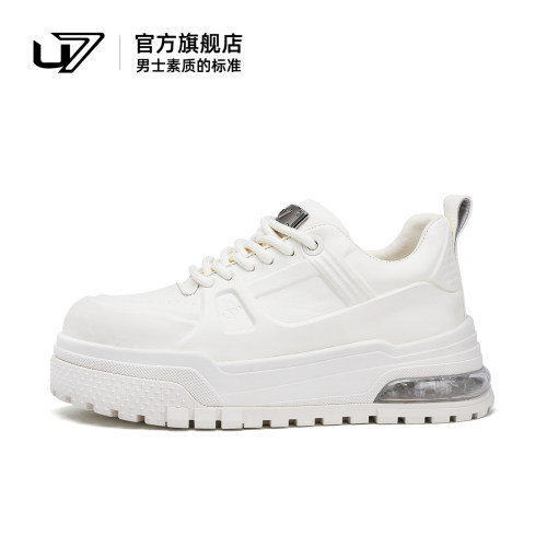 u7休闲板鞋牛皮瞎子男潮鞋