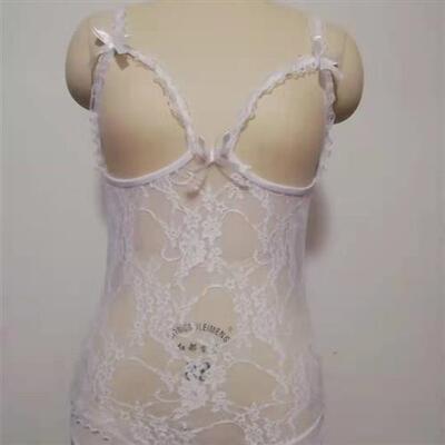 women one-piece exposed Clothing lace underwear see-through